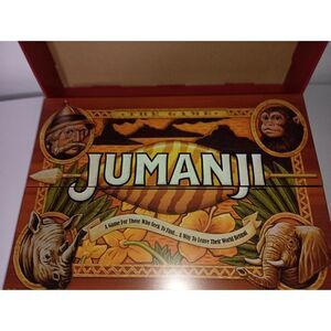 2017 Jumanji Action Board Game Wood Box by Cardinal  (Pre-Owned)